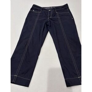 Bogner Sports Pants Women's EU38 US8 Navy Blue Stretch Casual Outdoors